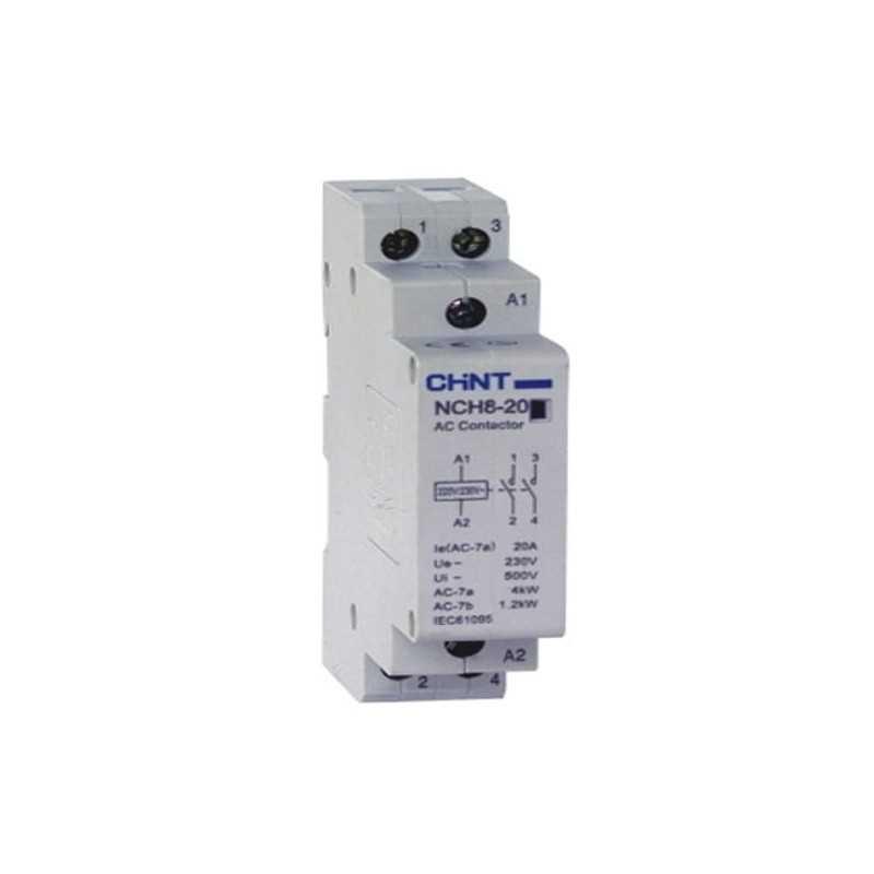 Contactor modular 230Vac 25A, 16KW AC1, 2NA+2NC