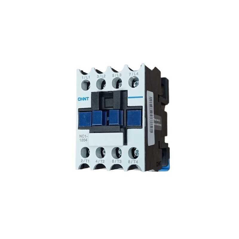 Contactor NC1, 9A, 4P; 4KW (AC3/380V), control 220 Vac