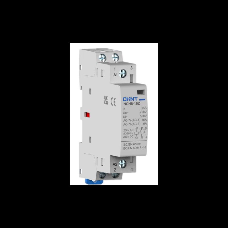Contactor modular 24Vac/Dc 16A, 4KW AC1, 1NA+1NC