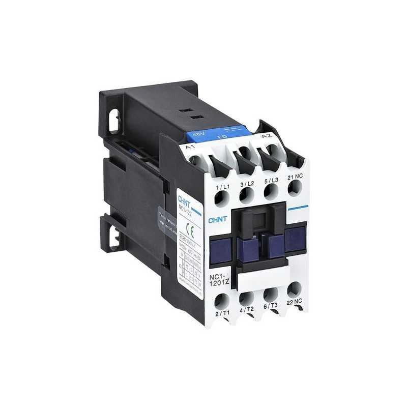 Contactor NC1, 18A 3P+1NA 7.5KW (AC3/380V) control 24 VDC