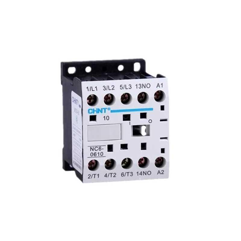 Mini Contactor NC6 9A,3P+1NA AC3