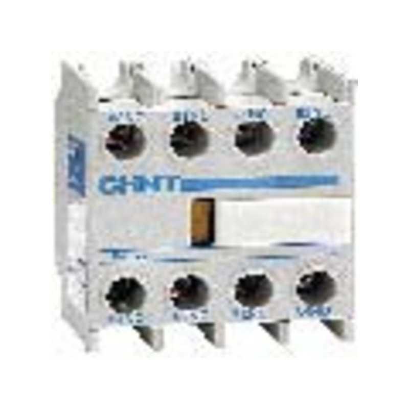 Contacto auxiliar frontal 3NA+1NC p/contactor NC1 y NC2