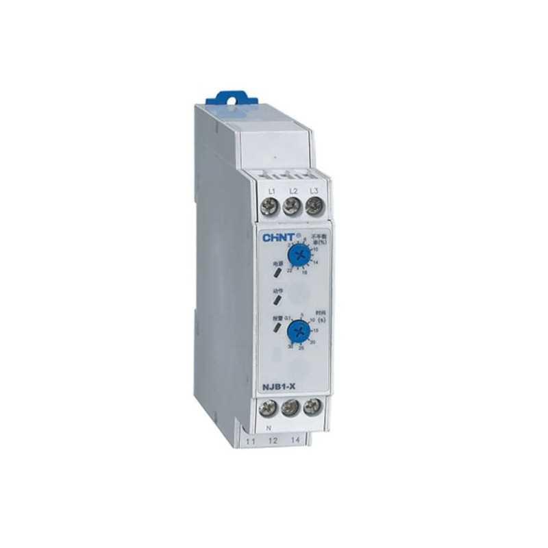Rele secuencia, falla y desequilibrio fase 3F 380V, 2-22%
