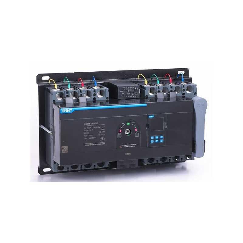 Transferencia Automatica ATSE tipo CB 4P 400V, 250A, 35KA, rele y breaker