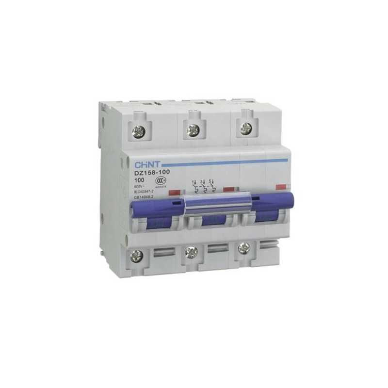 Interruptor termomagnético 80A, 400V, 3 polos, 6/10kA