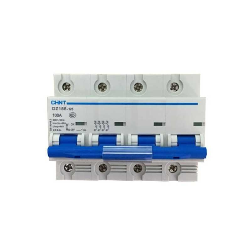 Interruptor termomagnetico MCCB 4p 125A,10kA