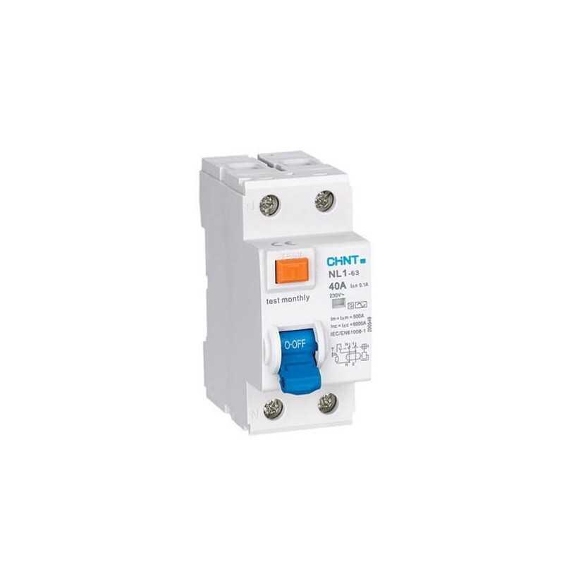 Interruptor diferencial 2Px63A 30mA, Inmunizado , NL1 A