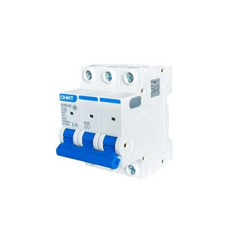 Interruptor Automático 3Px20A 10kA Curva C, NXB-63H