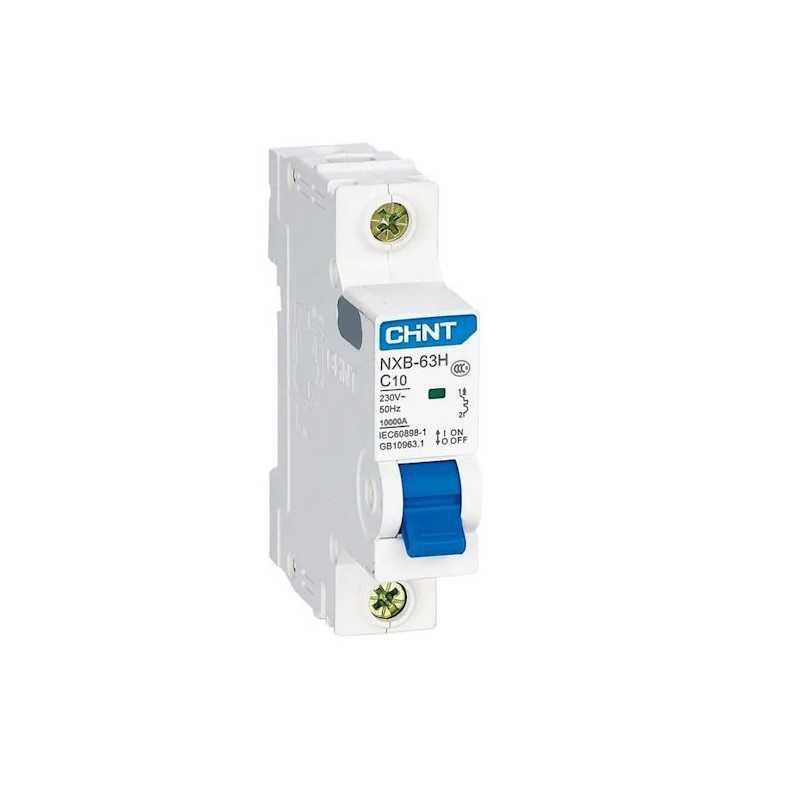 Interruptor 1Px25A 10kA curva D, certificacion SEC, NXB-63H