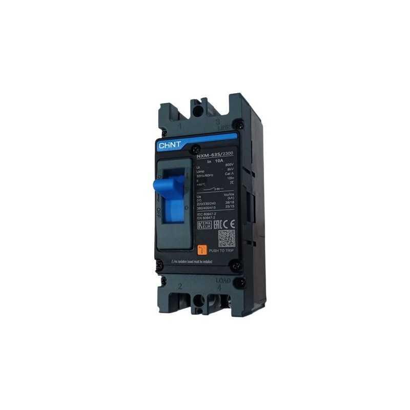 Interruptor MCCB fijo NXM-125S 2P 100A 25kA