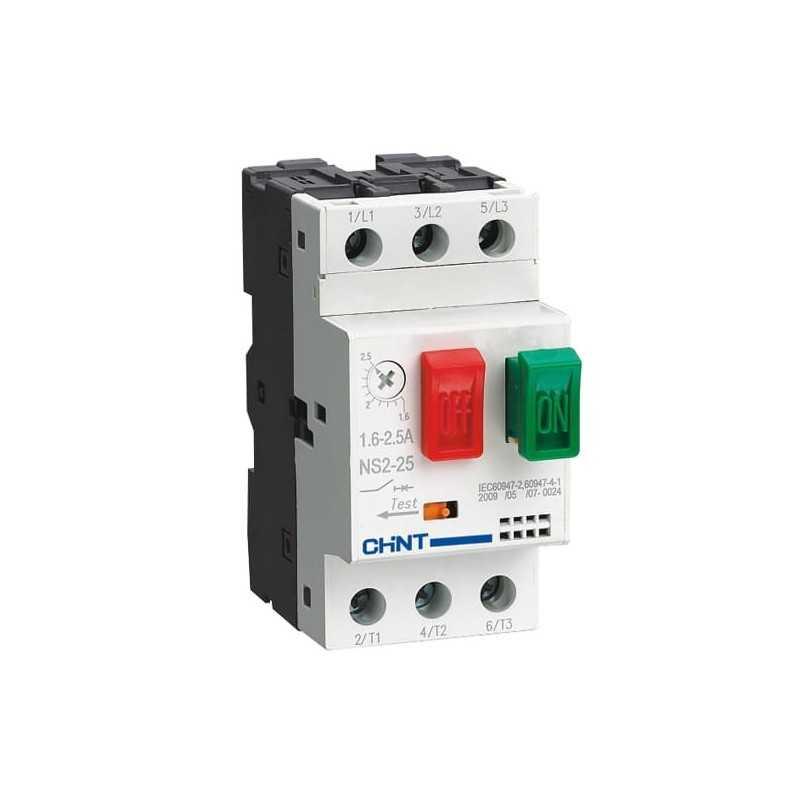 Guardamotor c/tecla NS2 (reg 0,63 - 1.00A) 100kA