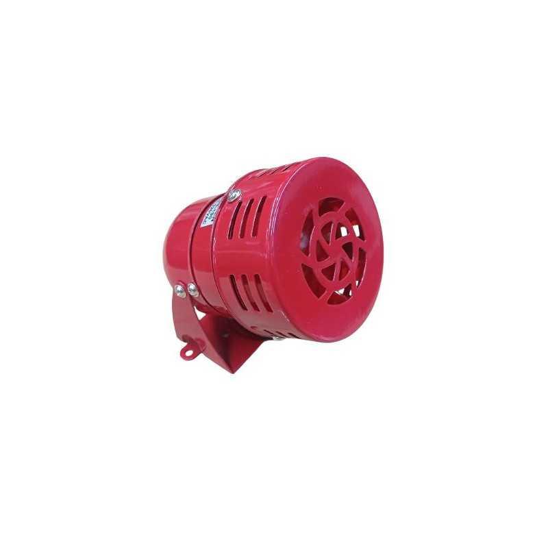 Mini sirena metalica roja 12Vdc 100dB