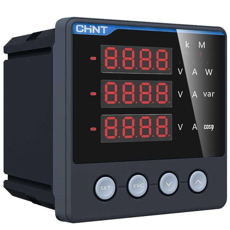 Analizador Red Potencia/Energía LED 96x96mm Modbus