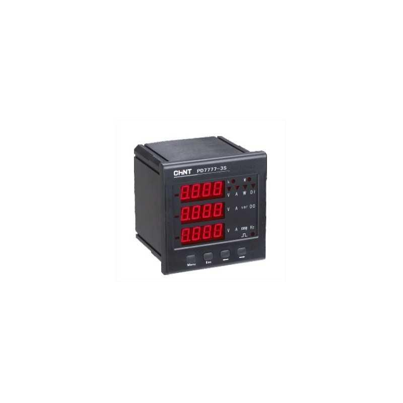 Analizador de red LED, c/comunicación, 96x96, PD7777-3SK4