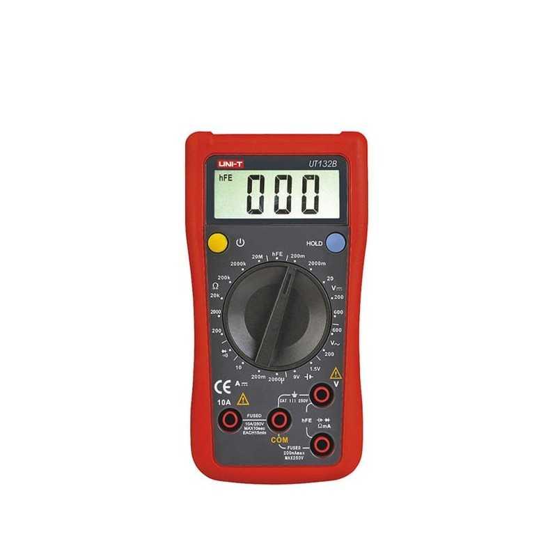 Tester digital, 15 funciones, 500V, UT-132B