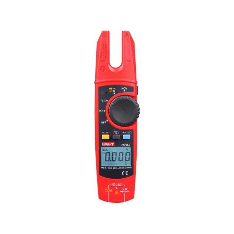 Medidor de Horquilla 1,000 V CD l 750 V CA l 200 A CA/CD l 6