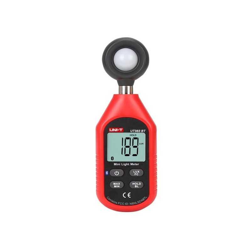 Medidoor Luxómetro, con Bluetooth, 0 a 9999Lux