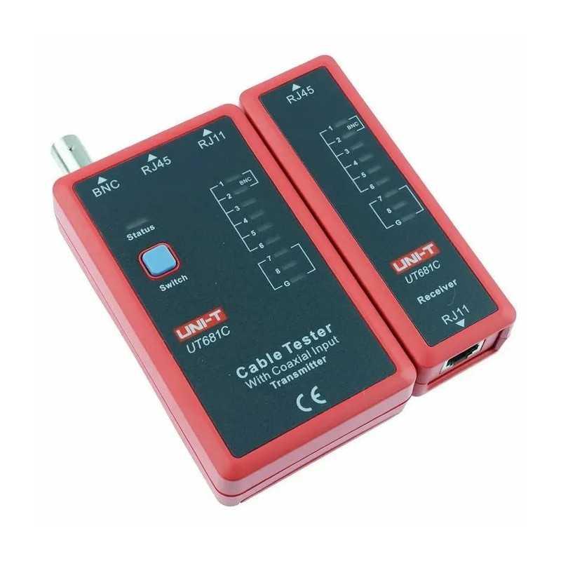 PROBADOR DE RED RJ11 RJ45 UT 681C