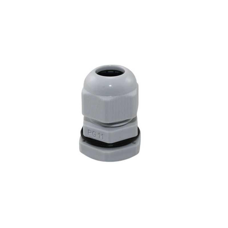 Prensaestopa pvc PG11 c/ tuerca p/ cable Ø5-10mm, IP68