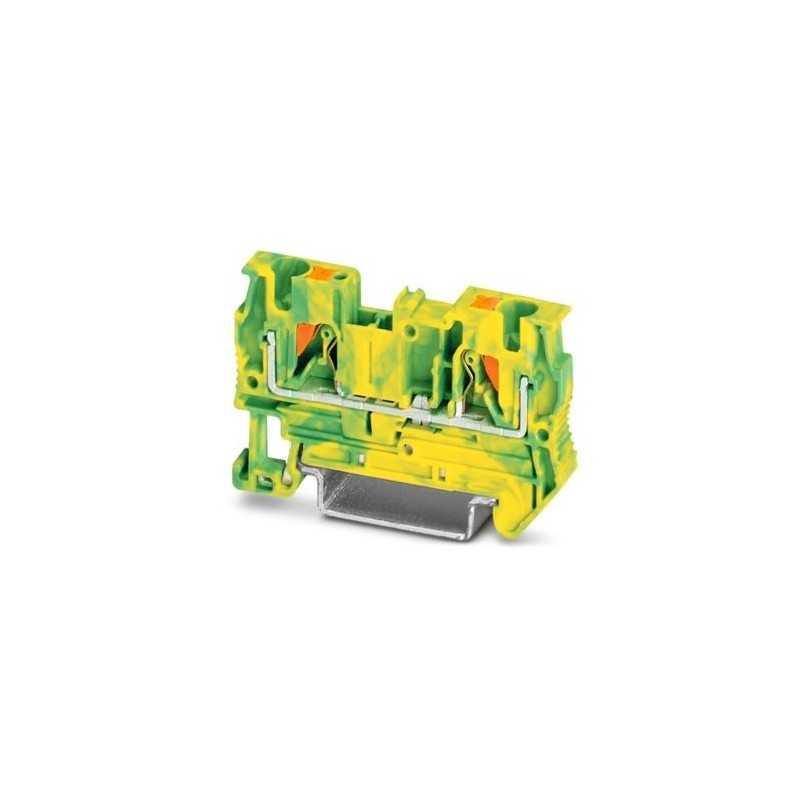 Borne Libre mantenimiento 10mm2 amarillo/verde