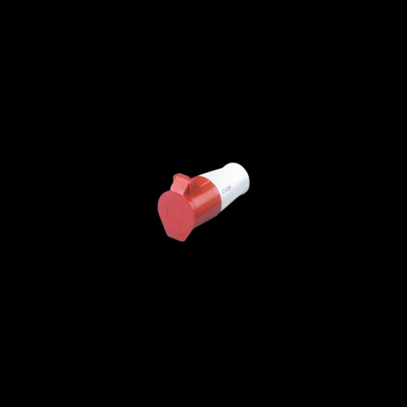 Enchufe Hembra Volante IP44 32A 380V 3P+T