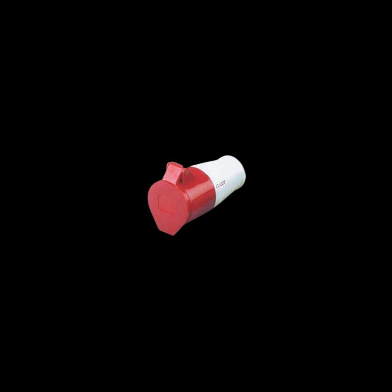 Enchufe hembra volante IP44 32A 380V 3P+N+T