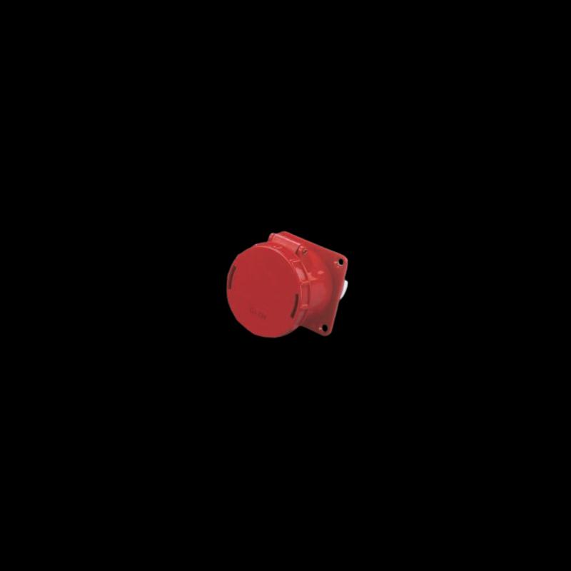Enchufe hembra Embutido IP66 63A 380V 3P+T
