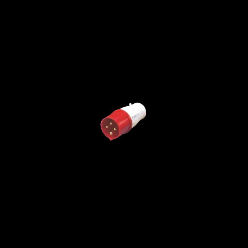 Enchufe macho volante IP44 16A 380V 3P+T