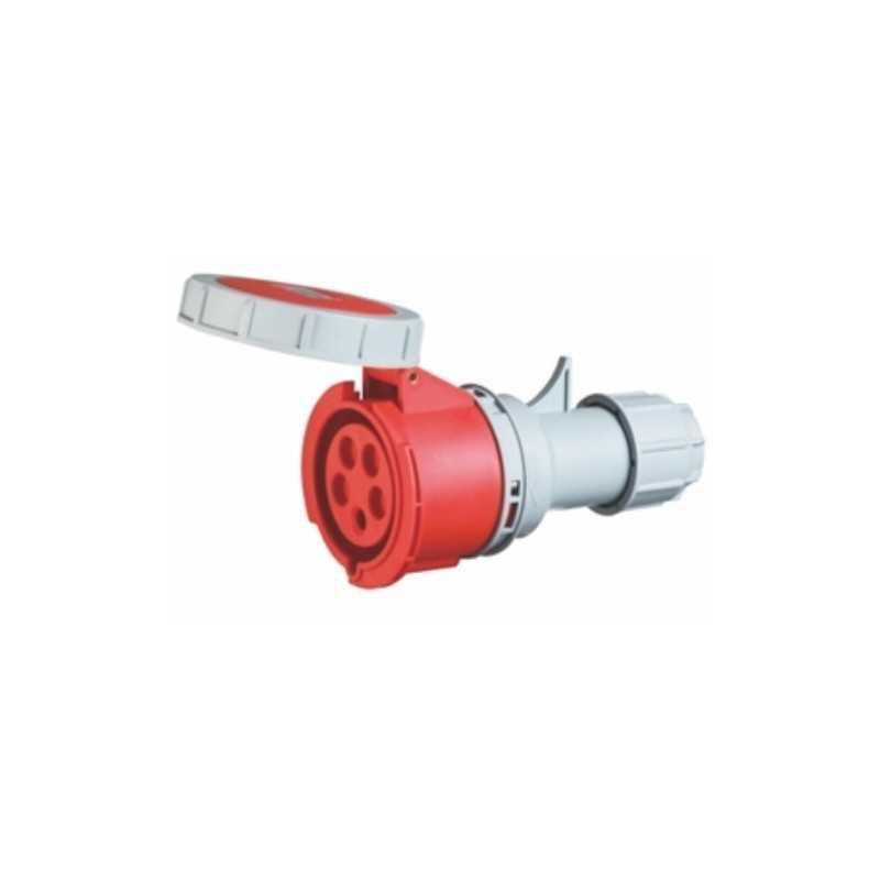 Enchufe Hembra, Volante, 3P+N+T, 63A, IP67