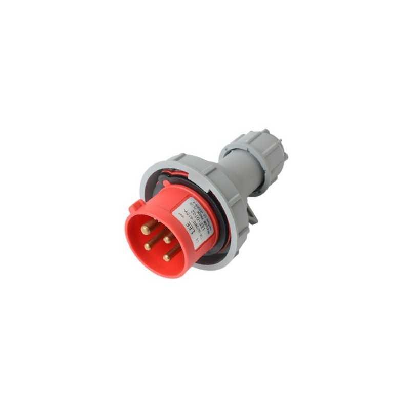 Enchufe Macho, volante, 3P+T, 16A, IP67