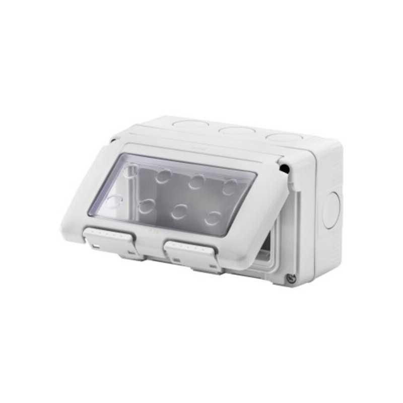 Caja sobrepuesta tipo Idrobox 4 puestos IP55 27044
