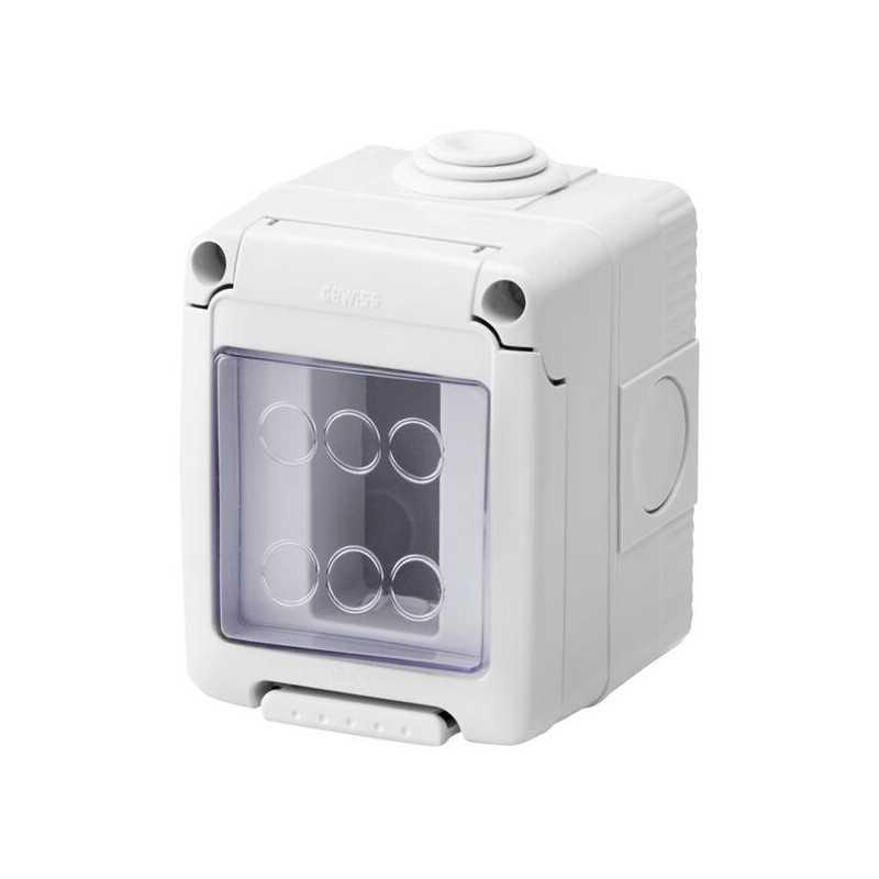Caja Sobrepuesta Tipo Idrobox 1 Puesto IP55 27041